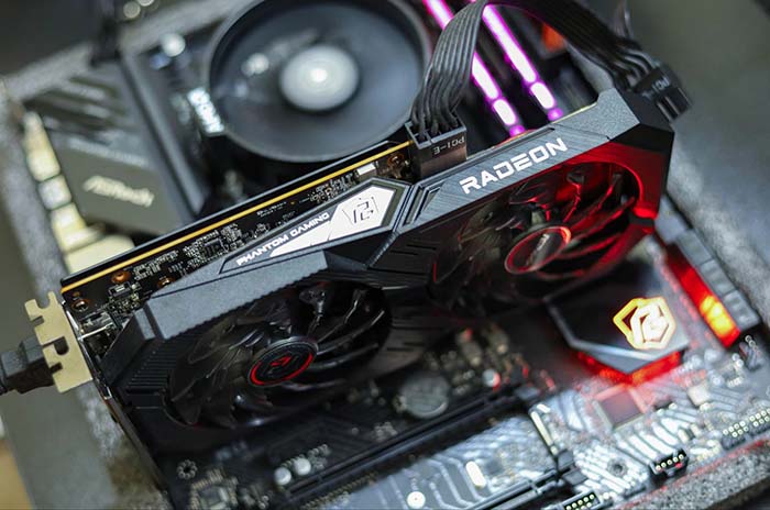 Card Màn Hình Asrock RX 6500 XT Phantom Gaming D 4GB OC